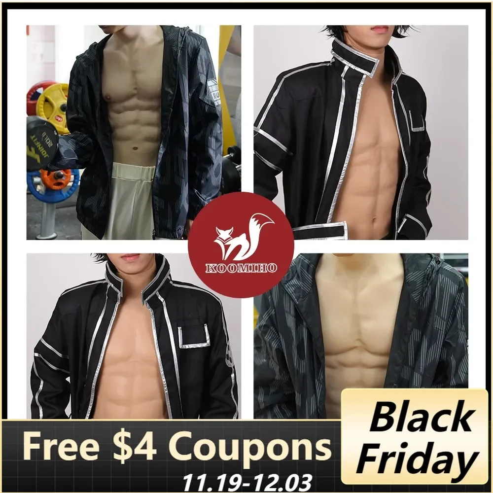 

KOOMIHO Simulation Strong Figure Realistic Silicone Male Muscle Suit Artificial Sturdy Chest Men Crossdresser Macho Cosplay