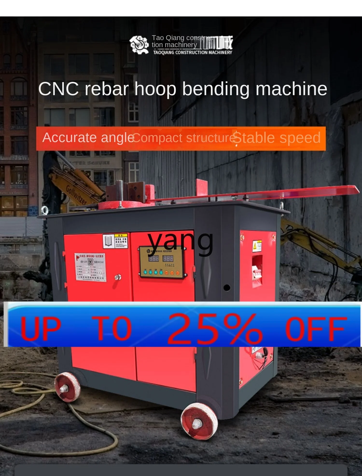 

CX Steel Bar Bending Machine Reinforcement Machine Set CNC Automatic Bending Machine Construction Machinery