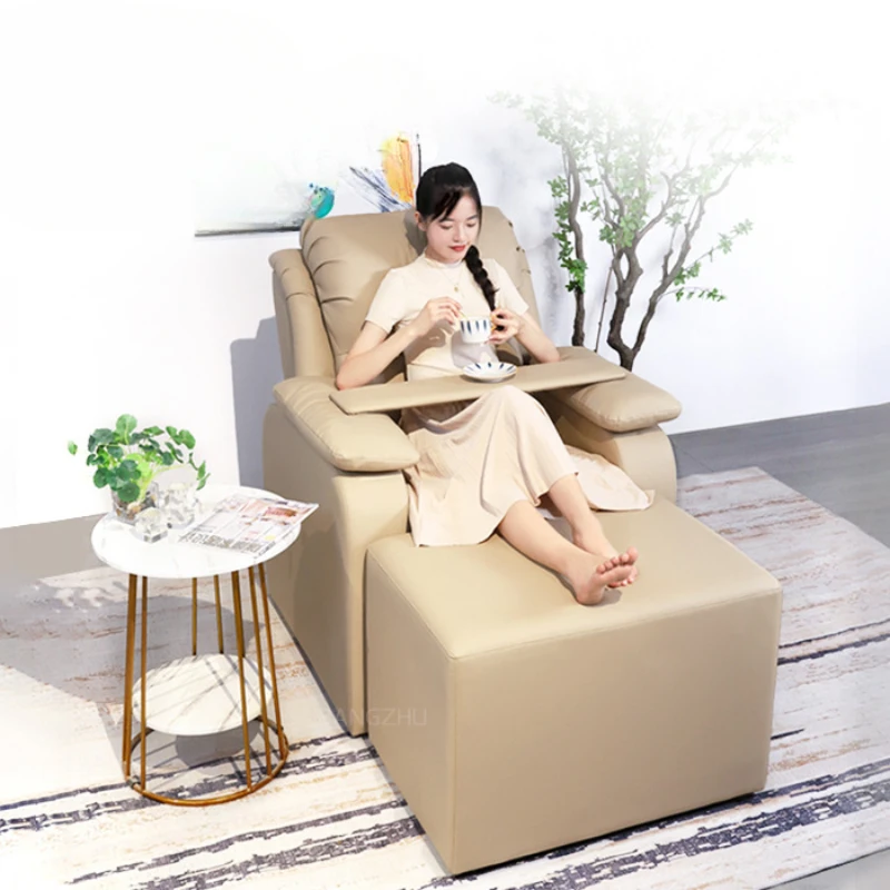 Foot Chair Manicure Pedicure Beauty Eyelash Therapy Bed Pedicure Chair Detailing Bath Sofa Sillon De Pedicura Furniture ZT