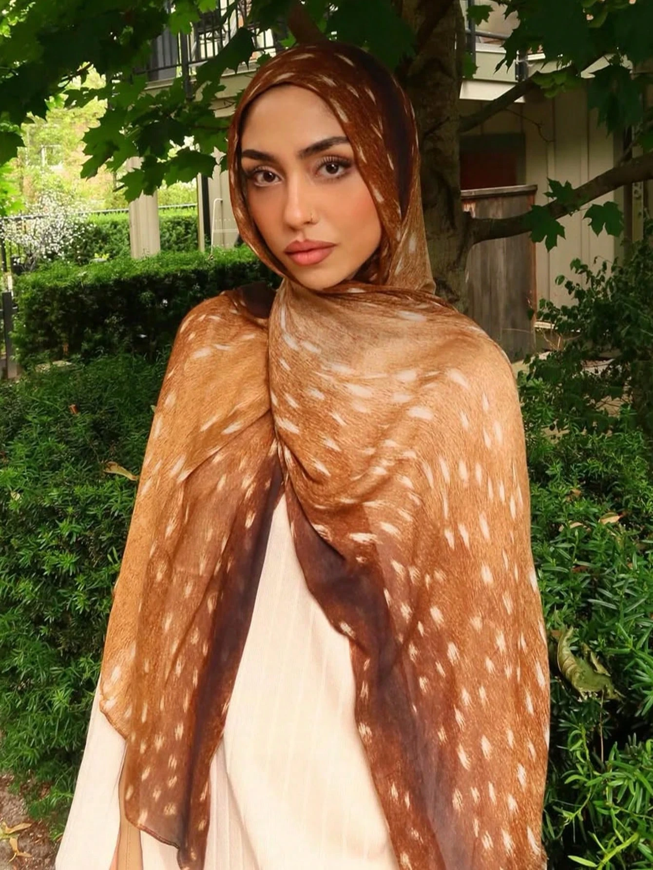 1Pcs Aquarell Druck Hijab Frauen Böhmischen Weichen Islam Ramadan Moslemisches Hijabs Foulard Femme Schal Wrap Schal Kopftuch