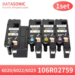 4color Toner 106R02756 106R02757 106R02758 106R02759 Toner Cartridge For Xerox Phaser 6020 6022 WorkCentre 6025 6027 Printers