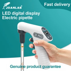 JOANLAB ピペット ラボ電動ピペット コントローラー 自動ピペット ラボ機器 電子ピペット ポンプ 範囲: 200ml 110/220v