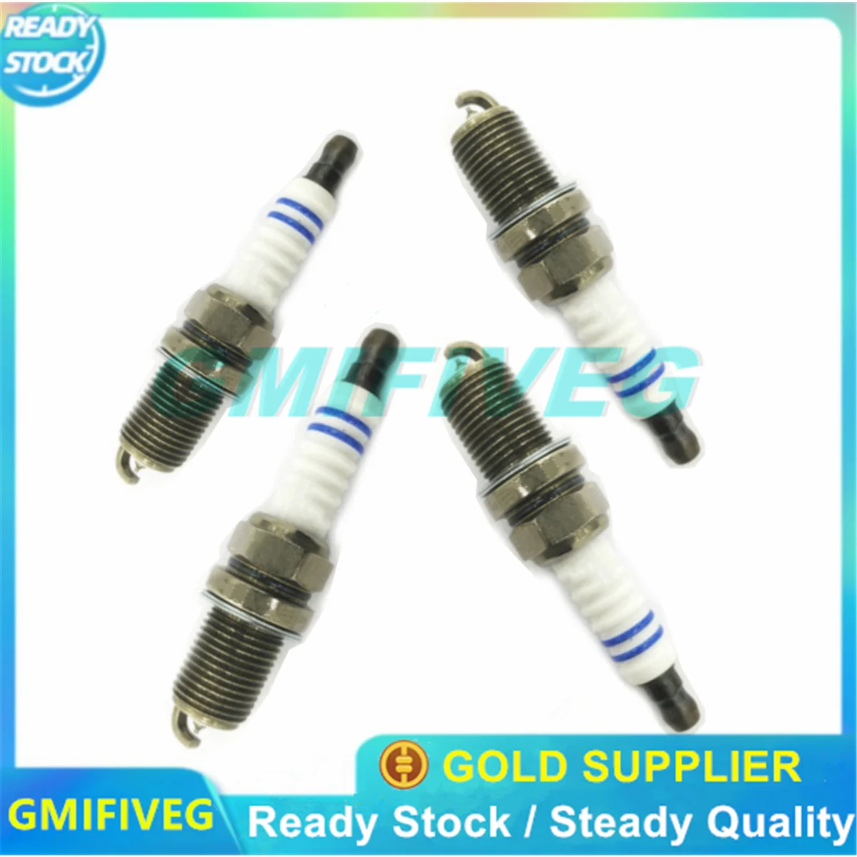 4pcs Dual Iridium Spark Plugs K002-1600 K0021600 for Chinese CHANGAN CS75 CS95 SUV 1.8T 2.0 JL486 Engine Autocar Motor Part New