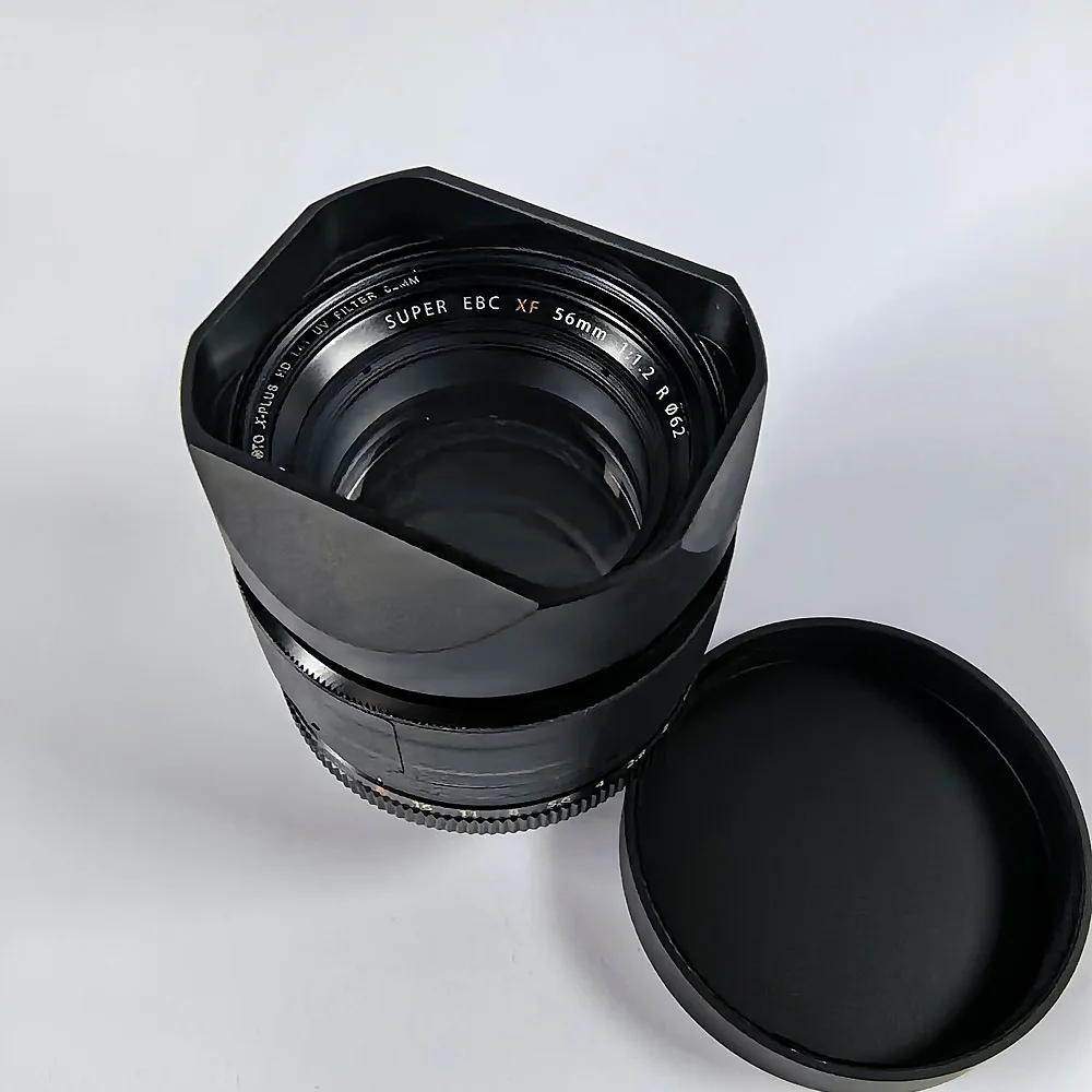 Aluminum Square Lens Hood For Fujifilm XF 23mm f1.4 R  XF 56mm F1.2R