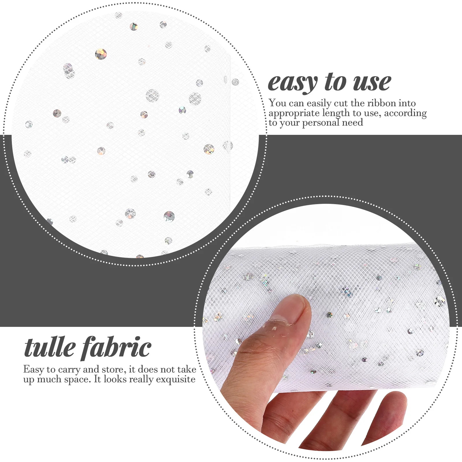 

1 Roll Glitter 5M For Gift Wrapping Craft Wedding Party Decoration Fabric Diy Ribbon Tulle Ribbon Rolls Craft Diy Tulle Fabric