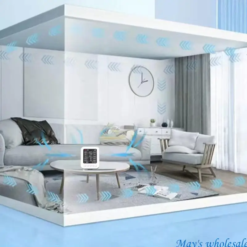 Professional Indoor Air Monitors Detects PM10 Formaldehyde TVOC for Household 448A