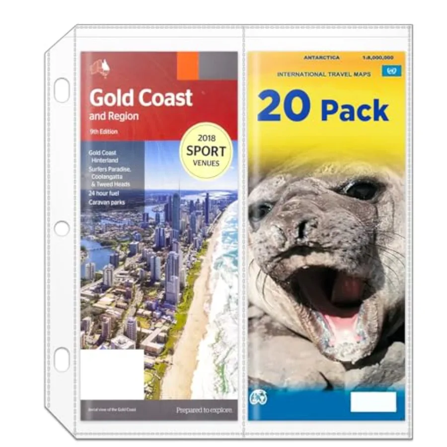 

2 кармана, сложенные рукава для карт, держатель для брошюр, защита для карт, 4,5 x 11 карманов, защитные рукава для 3-х кольцевых переплетов, 20 шт.