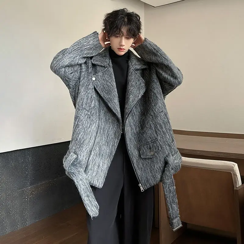 

Мужская куртка из шерстяной смеси в стиле Varsity: бейсбольная, университетская, спортивная, с пуговицами, вышивкой и нашивками, повседневная, крутая