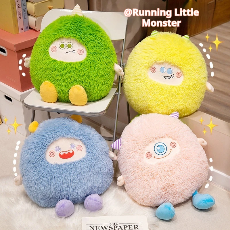 

Милая пушистая машина с когтями, плюшевая кукла-монстр, кавайная мягкая подушка для сна, мягкая лечебная игрушка в подарок для декора комнаты для девочек