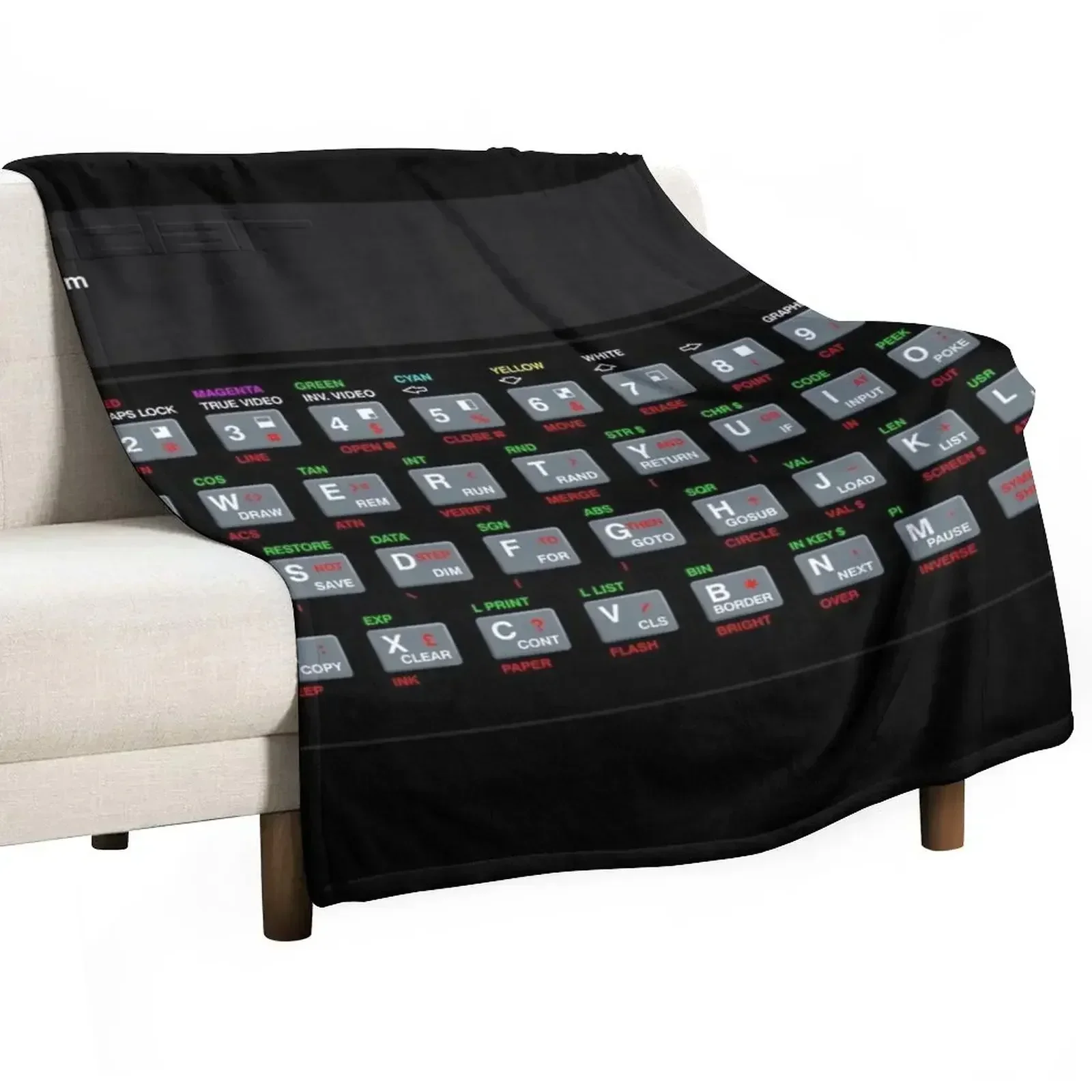 

ZX Spectrum Throw Blanket Thermal anime Blankets