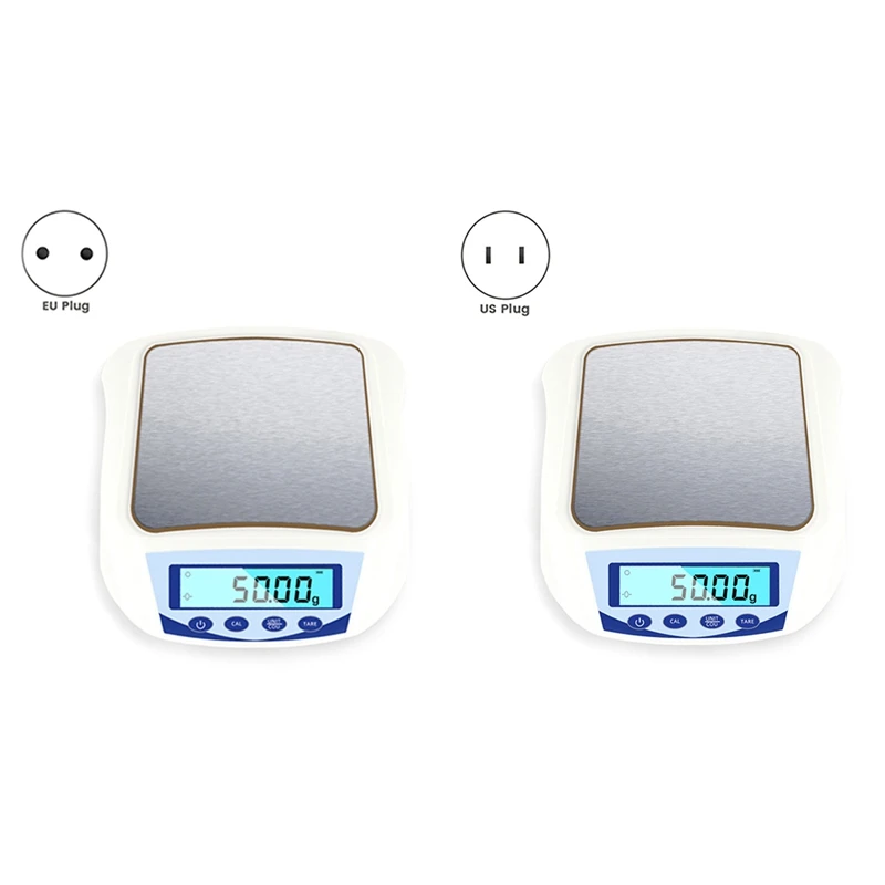 1000G/0.01G High Accuracy Electric Scales Digital LCD Electric Balance Scale For Foods Jewelry Weighing Tools