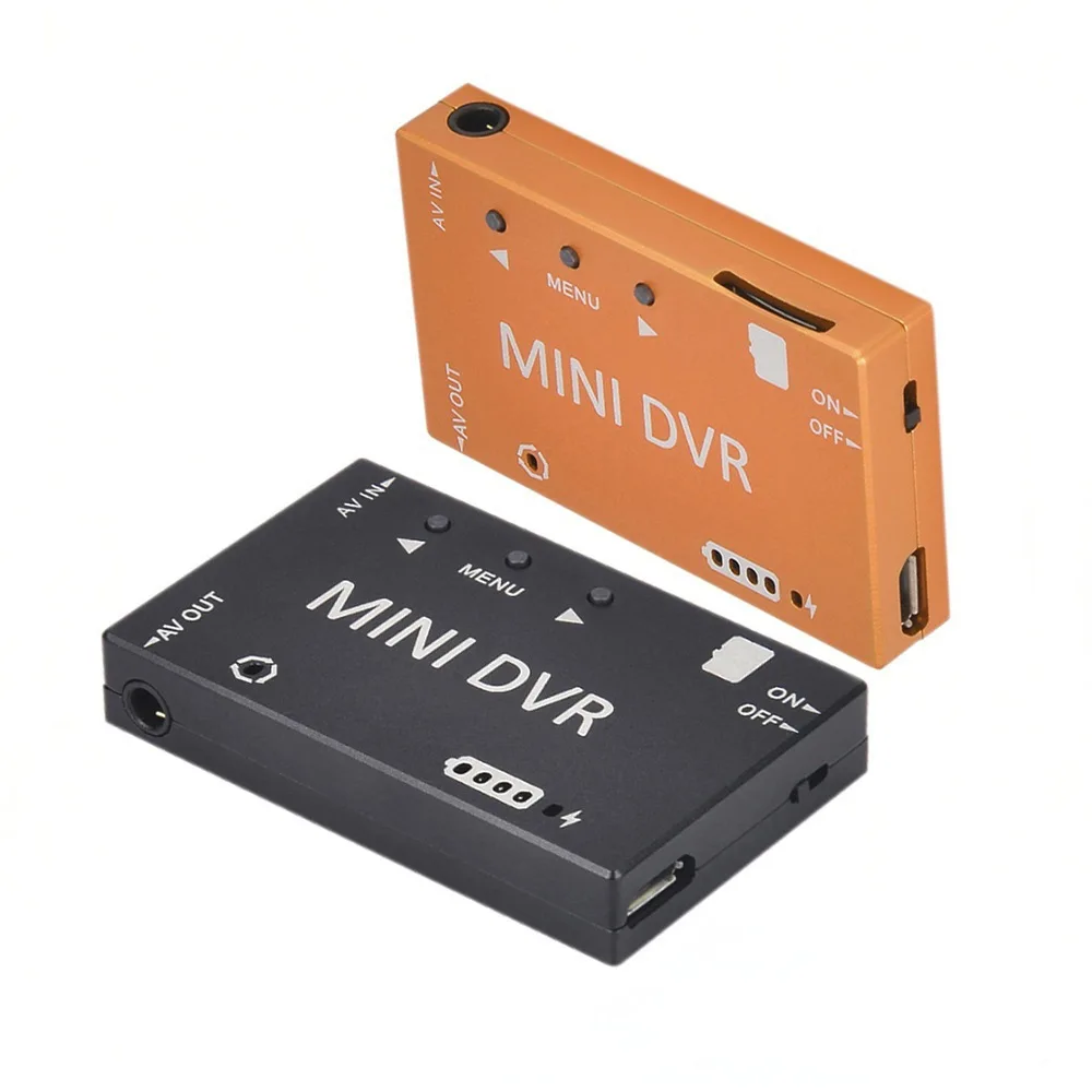 Mini FPV DVR Module NTSC/PAL Switchable Built-in Battery Video Audio FPV Recorder for RC Models Racing FPV Drone
