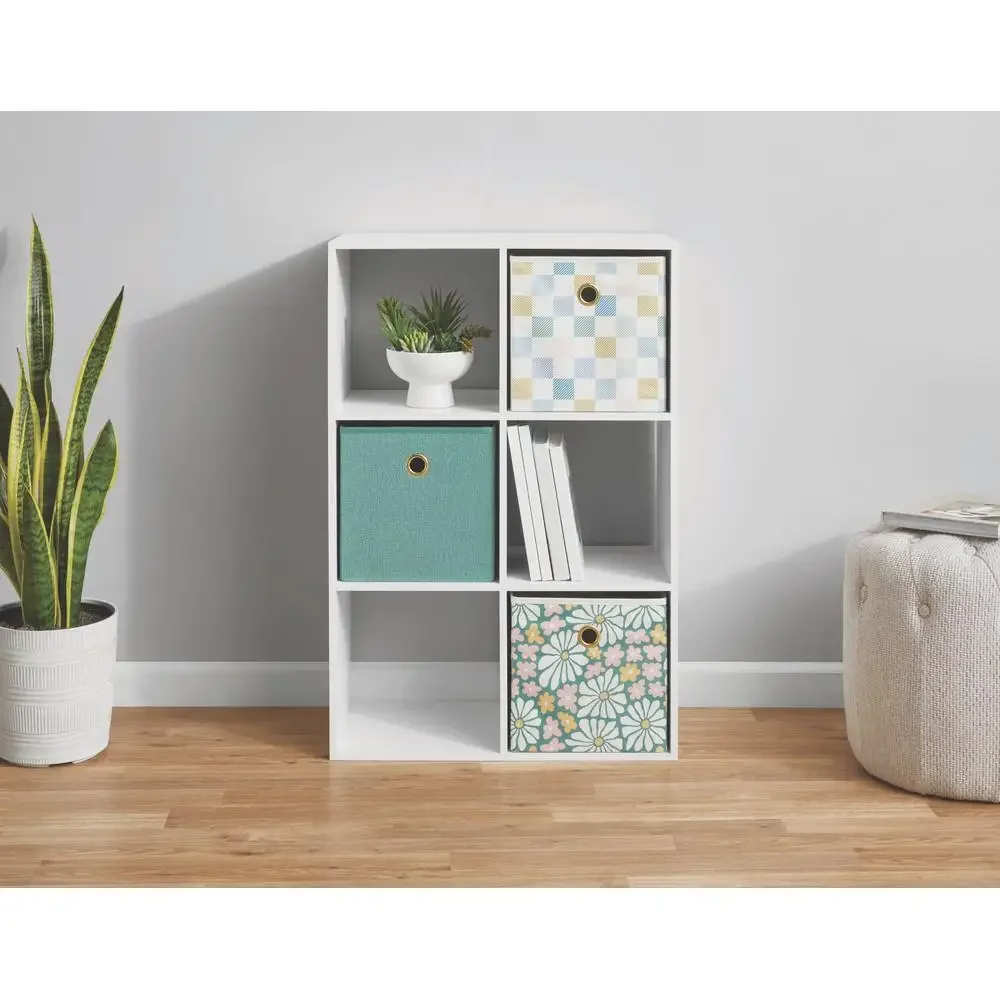 6-Cube Storage Organizer White 11