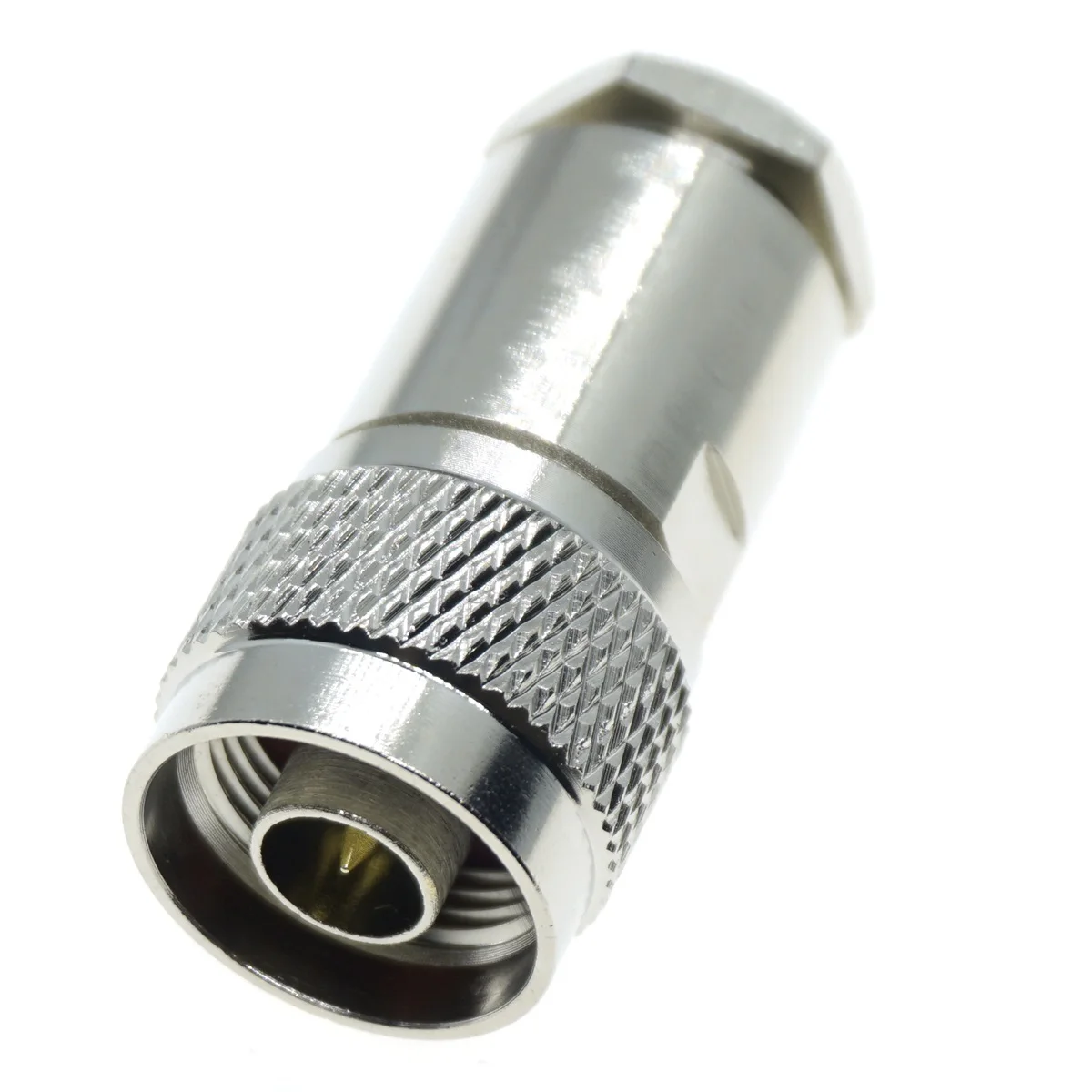 N Male Connector Clamp For RG8 LMR400 RG213 RG214 RG165 50-7 Straight RF Coax wire coaxial Cable