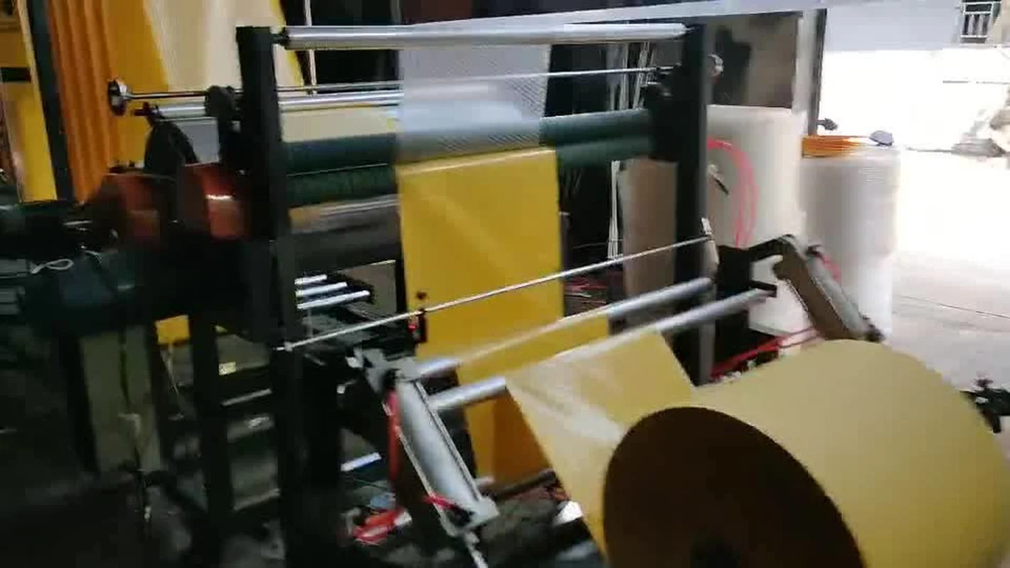 Automatic Kraft Paper Air Bubble Film Mailing Bag Envelop Making Machine
