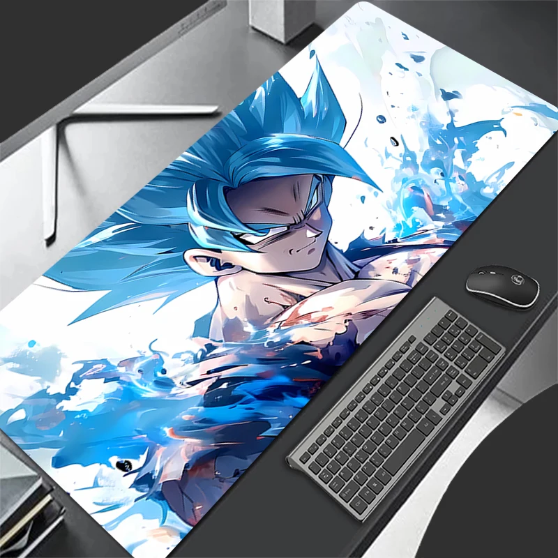 DBZ Mouse Pad Dragon Ball Larger Non-Slip Speed Mini Pc Computer Keyboard Desk Mat Laptop Edge White Gaming Accessories Mousepad