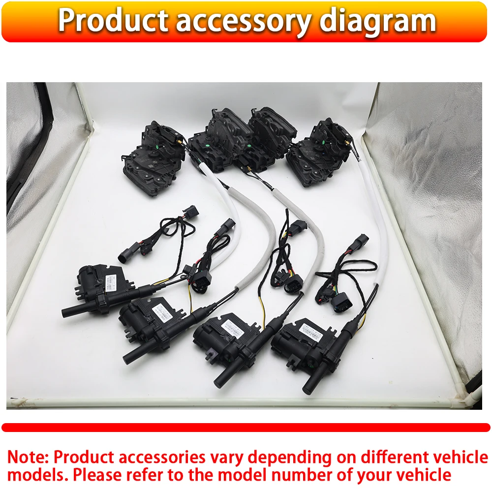 Picture 7: ZJCGO for BMW 3 Series E90 E91 E92 E93 2004-2011 OEM Soft Close Door Kit Power Closing Latch System Auto Pull Door Easy Close