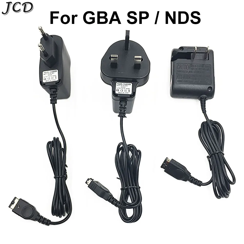 1Set 1.2m AC Charger Adapter For DS NDS Power Supply Charging Cable EU US Plug For Gameboy Advance SP GBA SP Accessories