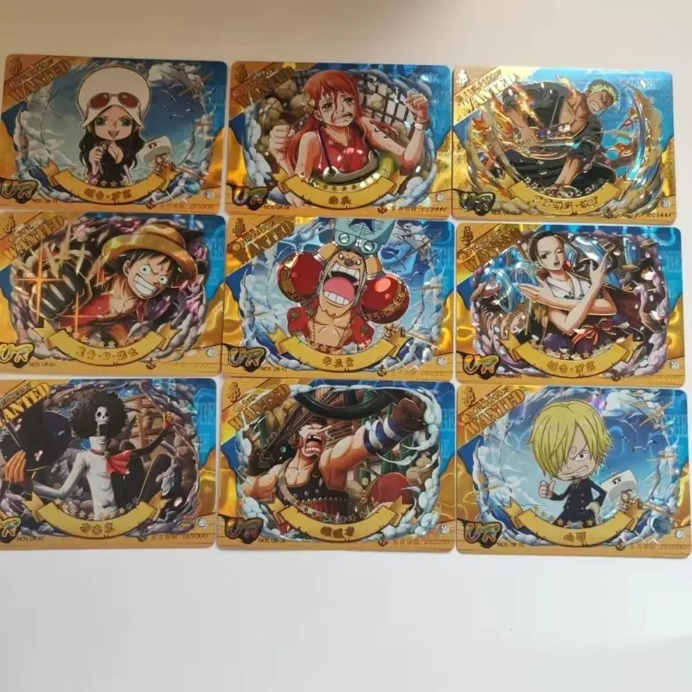 Anime ONE PIECE CP UR SSR SR series Boa Hancock Nico Robin Trafalgar D Water Law collection card Children\'s toys Board game card