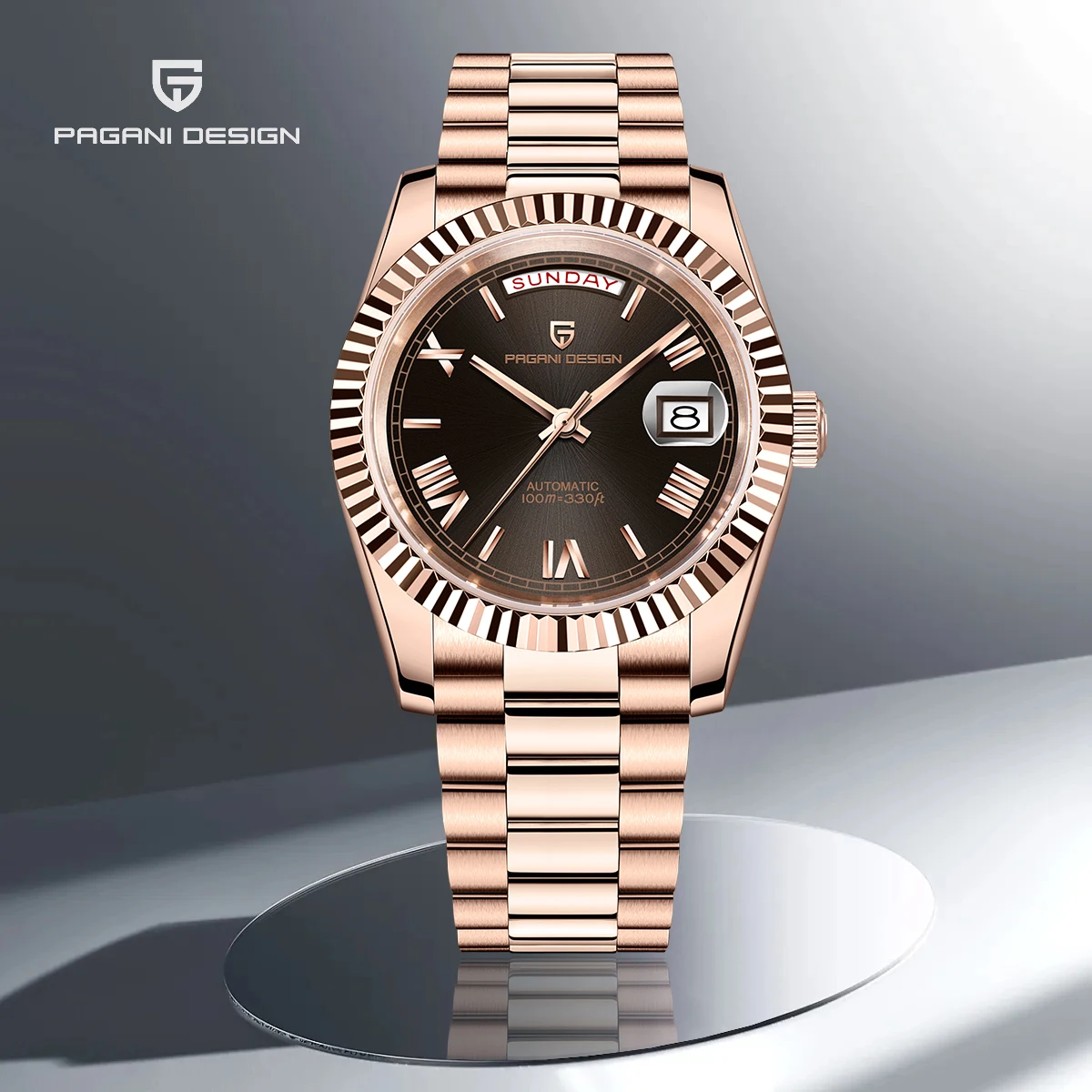 

PAGANI DESIGN 2025 Новые часы DD40 для мужчин 178 Роскошные автоматические механические мужские часы с сапфировым стеклом AR NH36A Date Reloj hombre