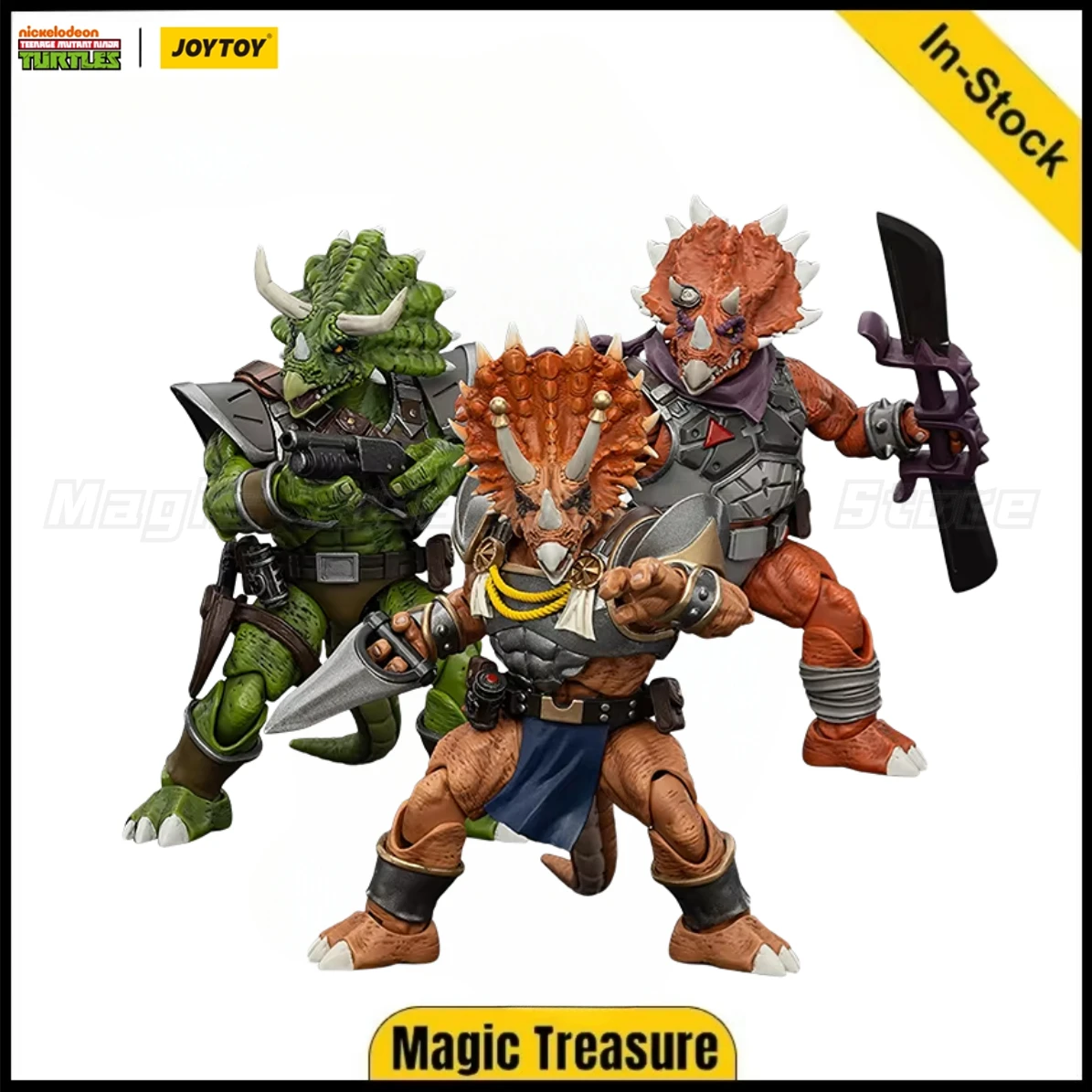 

【В наличии】 Фигурка JOYTOY 1/18 TMNT-Капитан Zorax Adjutant Zork Triceraton Infantryman Модель персонажа аниме