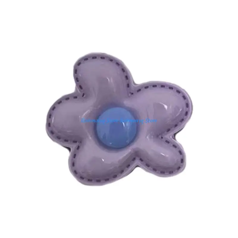 

573B Dopamine Hair Clip Resin Flower Hair Clip for Women Girls Hair Accessories