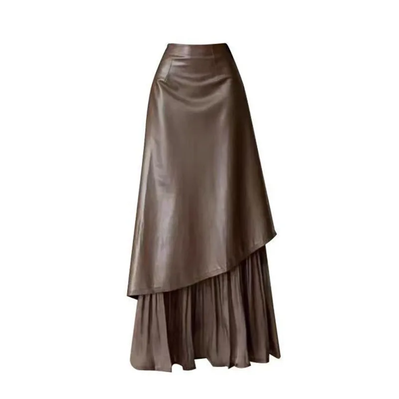 French Style Light Mature Style Complete Outfit for Women Retro Striped Knitted Sweater Style Half Skirt Two-piece Setskirt Sets
