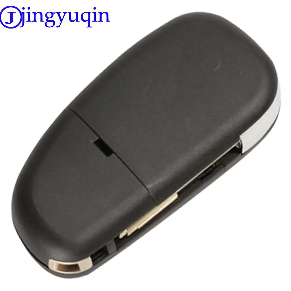 jingyuqin 4 Bottons Car Auto Flip Remote Key for Jaguar X-Type S-Type 1999-2009 XJ XJR 2002-2008 315/433MHz with 4D60 chip