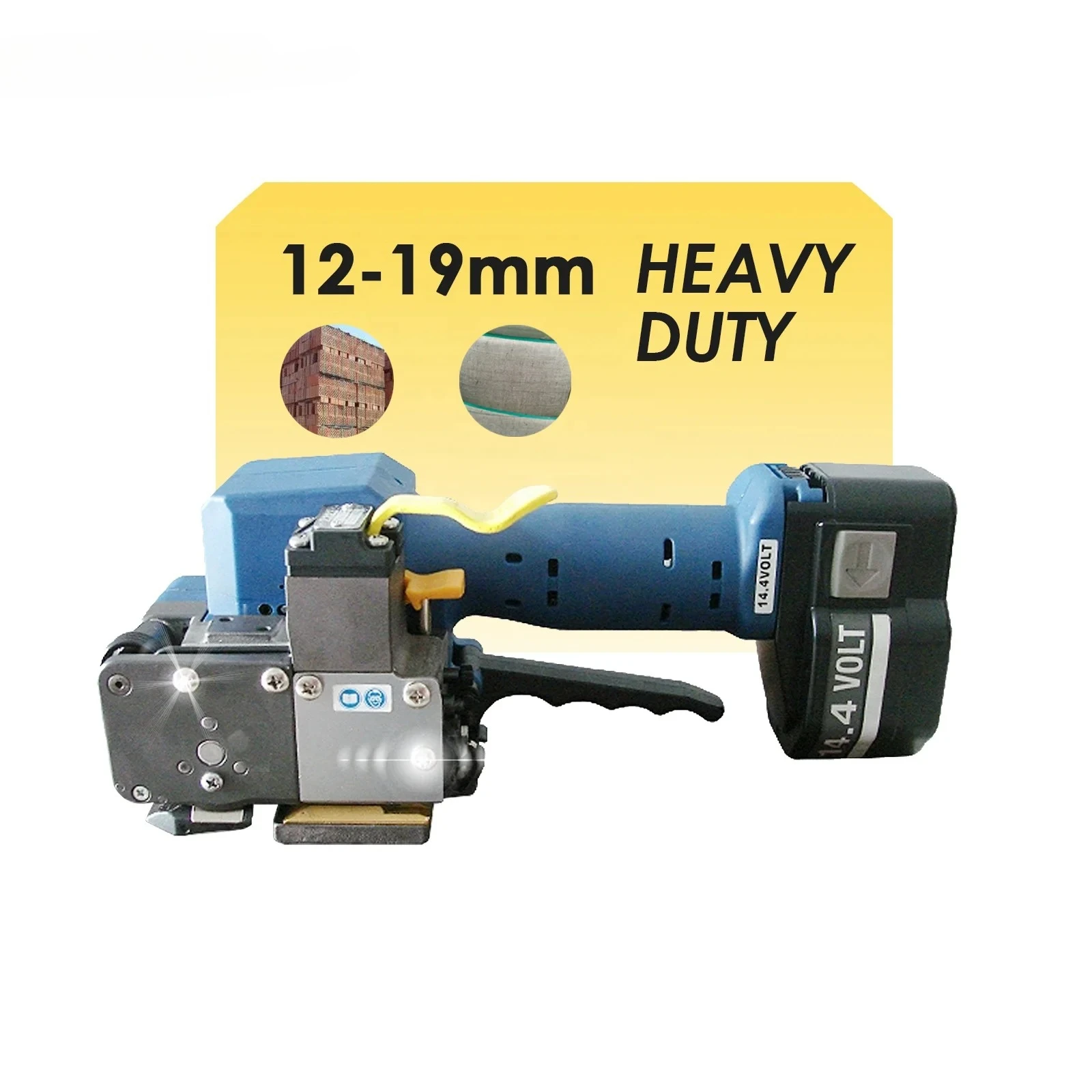 

Premium Quality Battery Strapping Machine with 5kg Load Working Capacity for Cargo Transportation