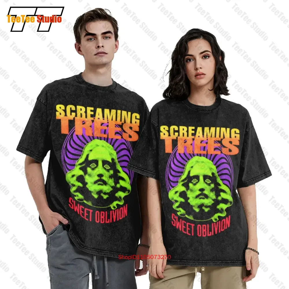 Screaming Trees Grunge Rock Band Solomon Grundy Vintage Oversized T-Shirt DIG4