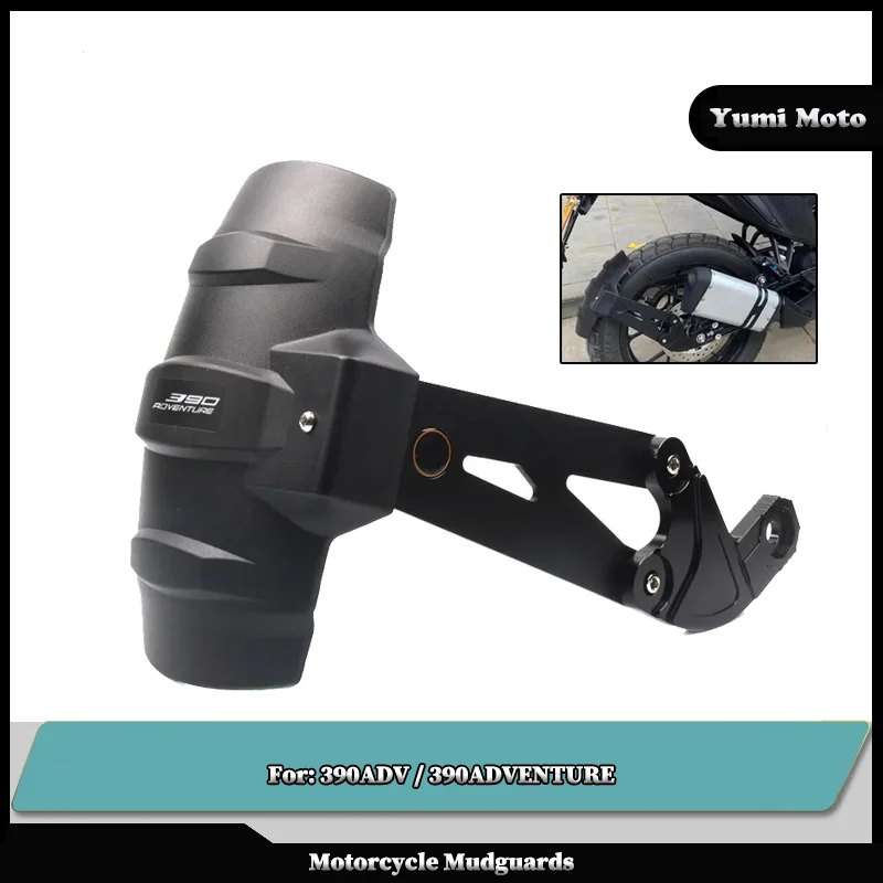 

For KTM 390 ADV ADVENTURE 390ADV 2020-2024 Motorcycle Rear Fender Mudguard Wheel Hugger Splash Guard CNC bracket