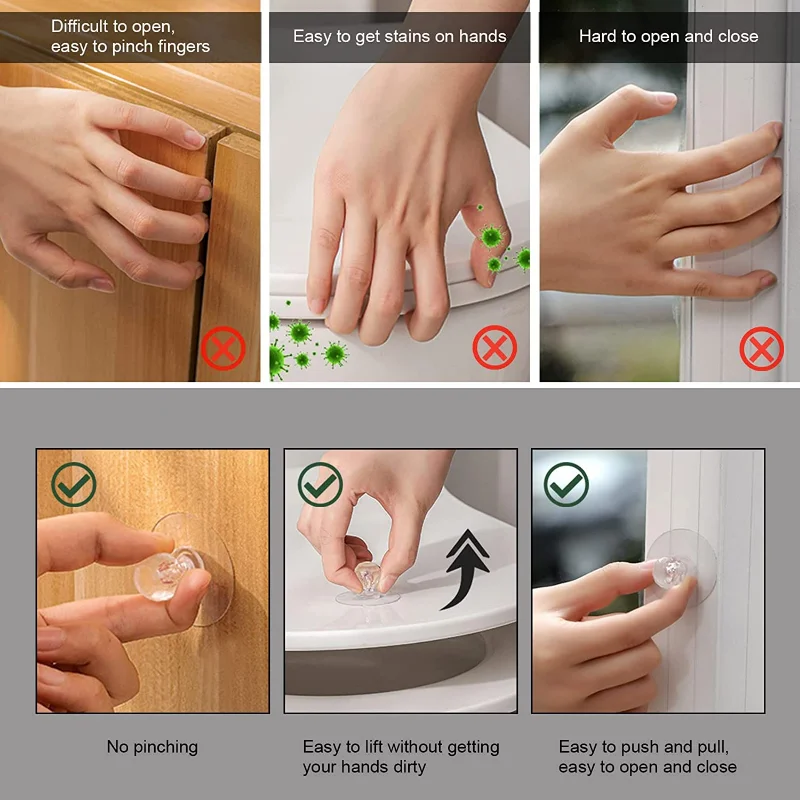 1 قطعة شفط درج شفط الكؤوس مقبض متعدد الوظائف تخزين خطاف لاصق خزانة لاصق شفط كأس اكسسوارات المنزل