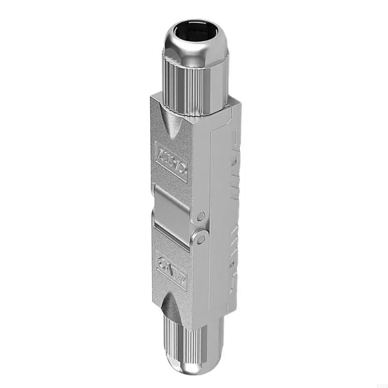 Shielded RJ45 Coupler Ethernet Cable Extender Connectors Compatible for Cat7/Cat6A Cables, Not Required Crimping  Tool 