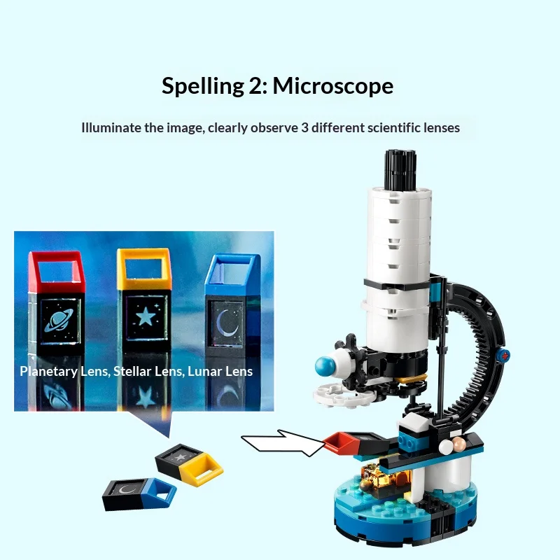 LEGO Building Blocks Assembly 31378 Space Exploration Telescope Boys and Girls Children's Toys Birthday Gifts