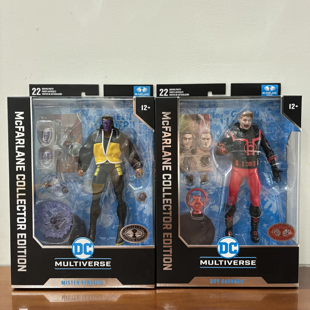 Mcfarlane Toys Collector Edition #38 Mr. Terrific #37 Green Lantern Guy