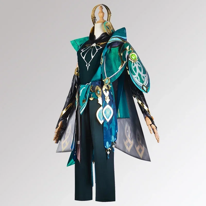 Genshin Impact Alhaitham Costume Cosplay abbigliamento quotidiano uniforme di carnevale Anime costumi di Halloween Masquerade gioco delle donne