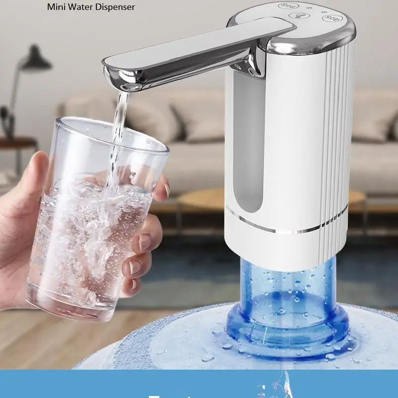 Electric Folding Water Pump Bucket Automatic Water Dispenser Small Portable Outlet For Home Kitchen Drinking Bottle view 2