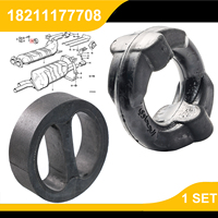For BMW E21 E34 E24 E28 E30 E36 3 5 6 Z3 Z1 Roadster 7 E32 6 E24 18211177708 1PC Exhaust System Hanger Ring Damper Holder Mount