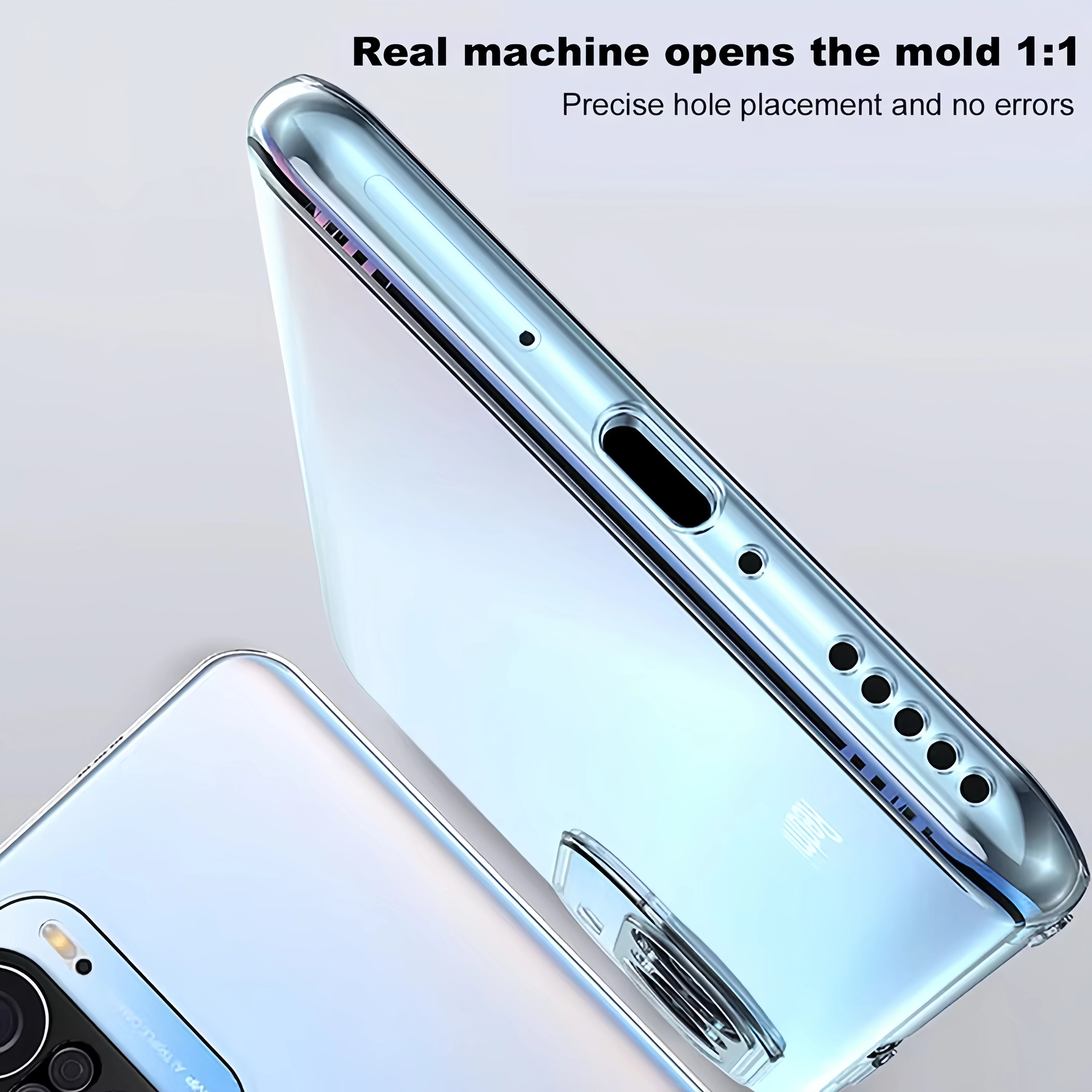 حافظة ناعمة رفيعة للغاية مقاومة للصدمات لهاتف Xiaomi Poco F7 C71 X7 M7 M6 F6 X6 X5 X4 X3 NFC GT Pro F5 حافظة شفافة من البولي يوريثان