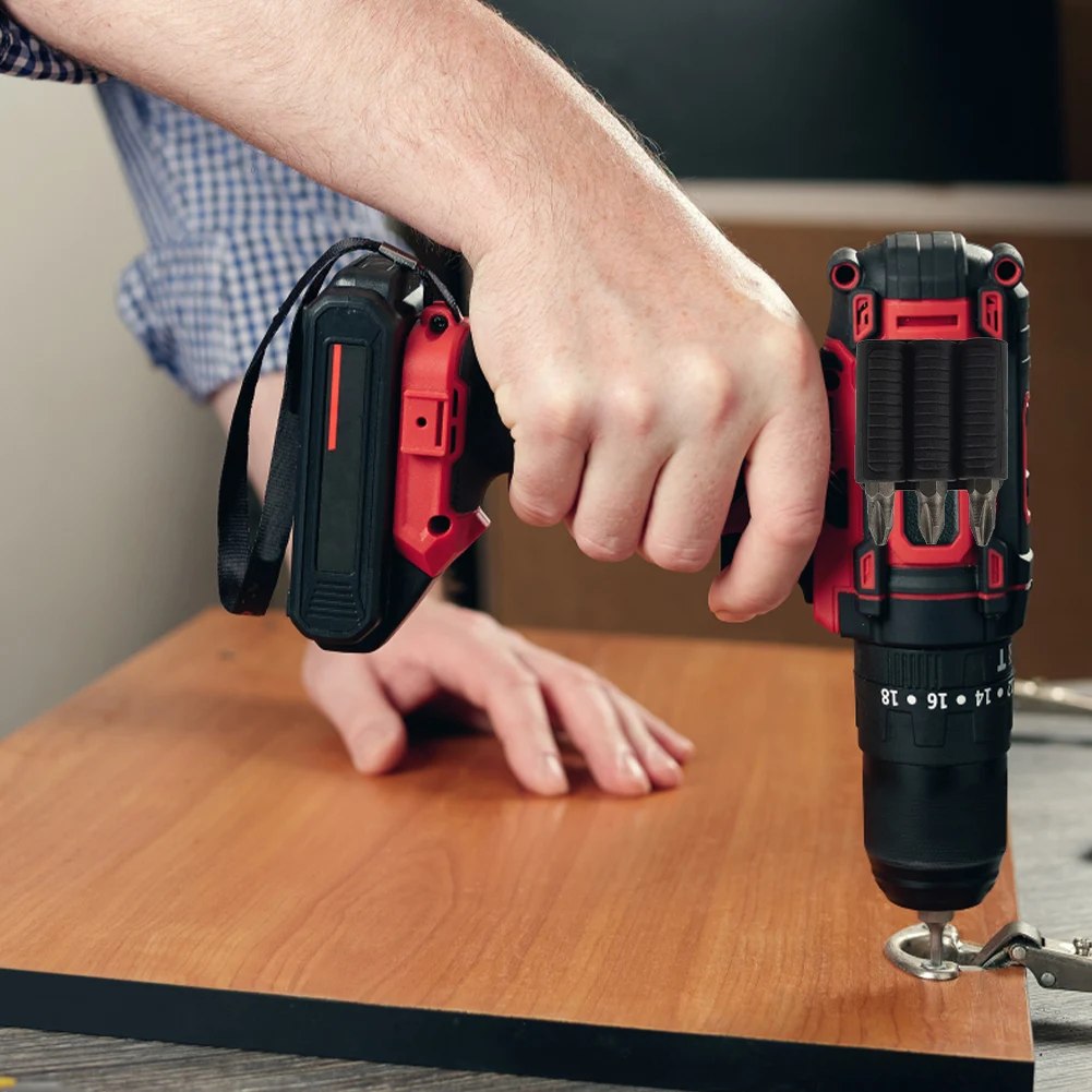 

Захват для бит, быстросменная кобура для инструментов, высокопрочная клейкая дрель, дополнительные держатели для бит, крепление для большинства сверл, инструмент