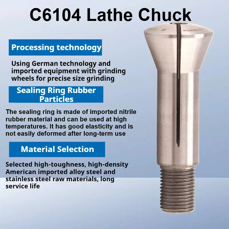 NEW C6104 Watchmaker Lathe Spring Collet 0.3-14mm CNC Automatic Instrument Lathe Collet Chuck Tool