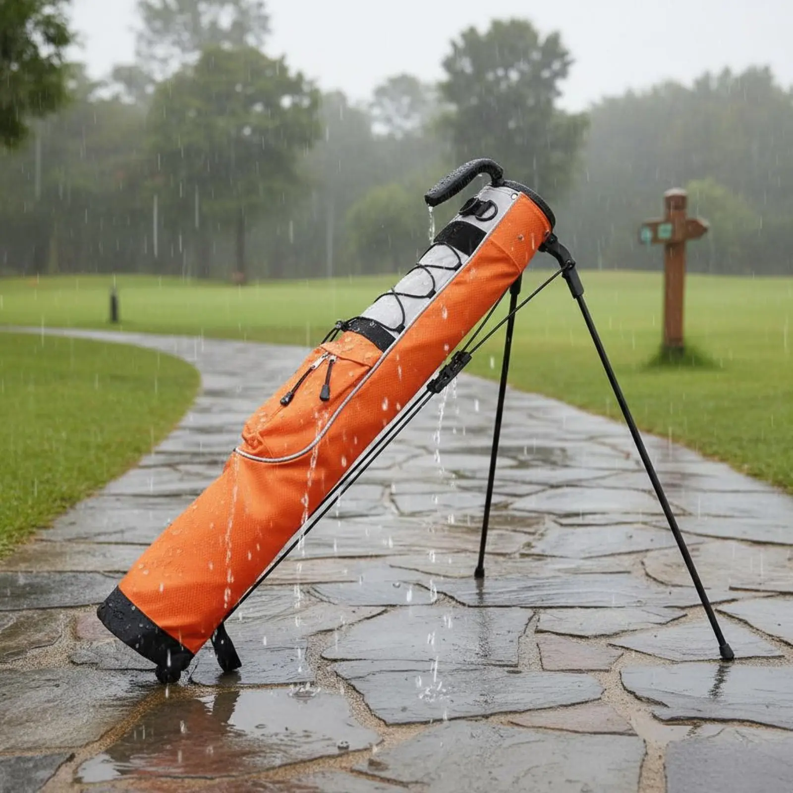 

Portable Golf Stand Bag Sports Gear for Golfers, Practice Range
