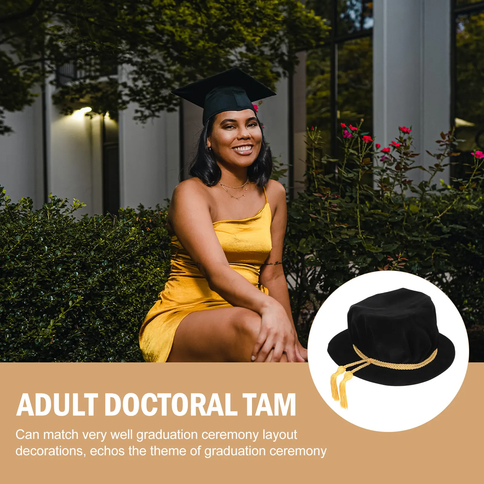 

Изысканная докторская шапочка для выпускников: идеальный реквизит для фотосессий, украшений и подарков