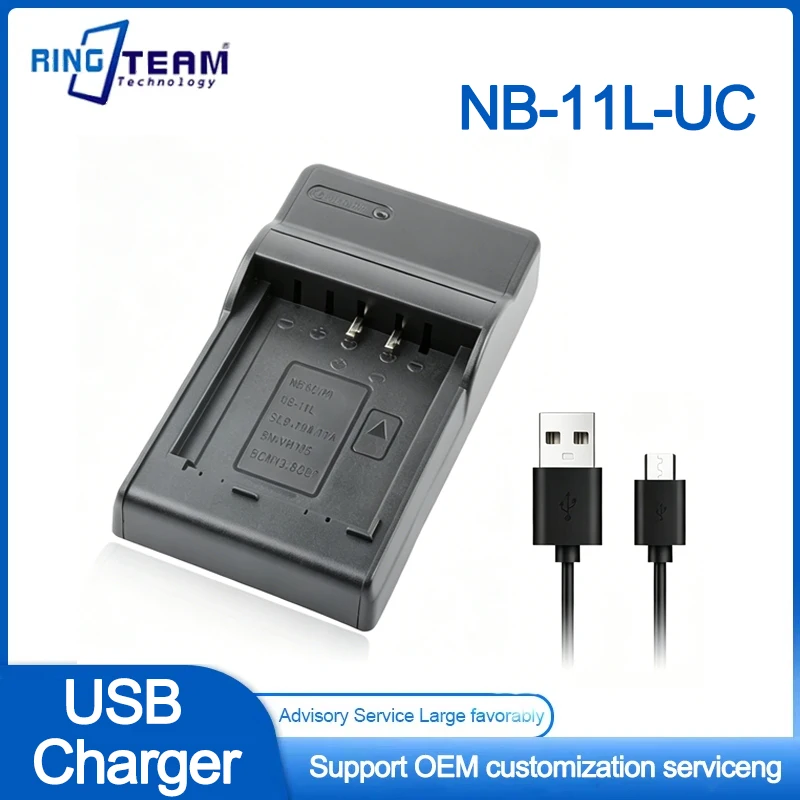 Chargeur USB de batterie NB-11LH NB-11L CB-2LD CB-2LF pour appareils photo numériques Canon PowerShot ELPH 110 HS 115 IS 130 135 140 150 160 170 Chargeur USB de batterie NB-11LH NB-11L CB-2LD CB-2LF pour appareils photo numériques Canon PowerShot ELPH 110 HS 115 IS 130 135 140 150 160 170