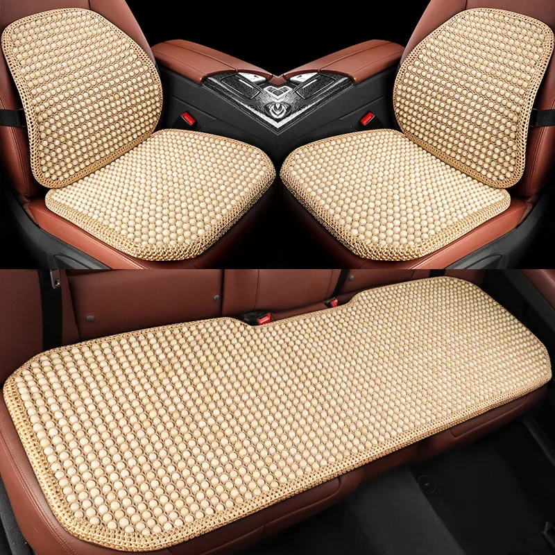 자동차 시트 쿠션 단품 여름용 보디 등받이 없는 3종 세트