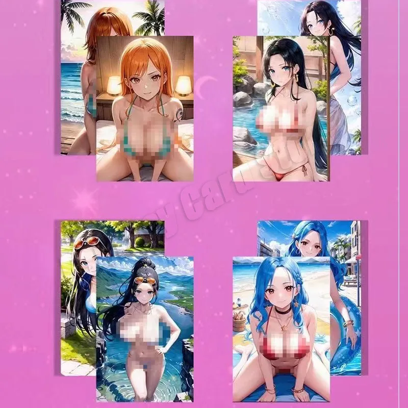 Nuovo stile Sexy A5 Card, vendita limitata ACG Goddess Story grandi tette e culo grosso Nude Bikini Girl Wife Card Blind Box Collection Gift