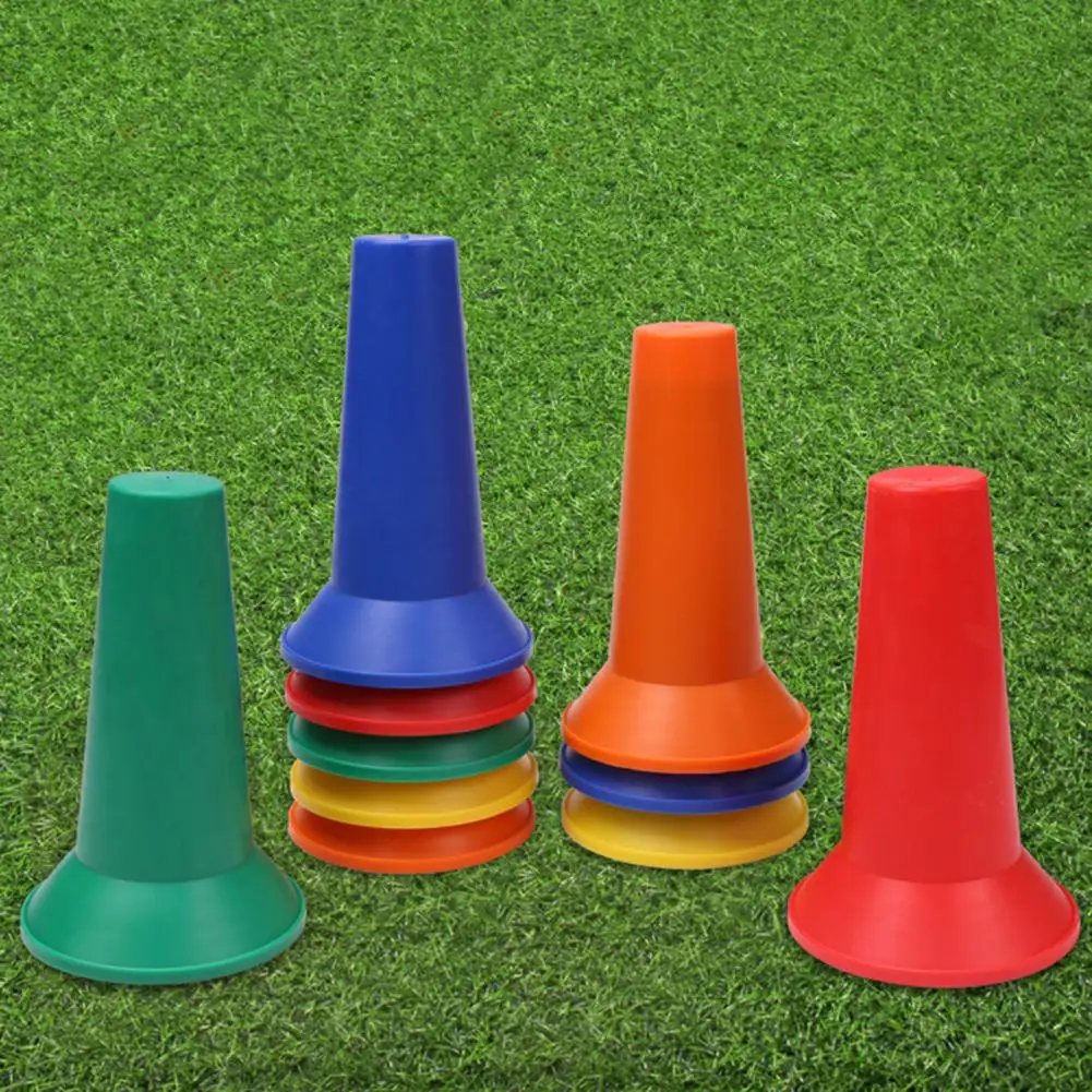 17 سنتيمتر كرة القدم مخروط أجيليتي التدريب الرياضة مخروط البلاستيك الميدان مخروط ماركر كرة القدم الأسطوانة التزلج التدريبات عقبة الدورات العرض #3