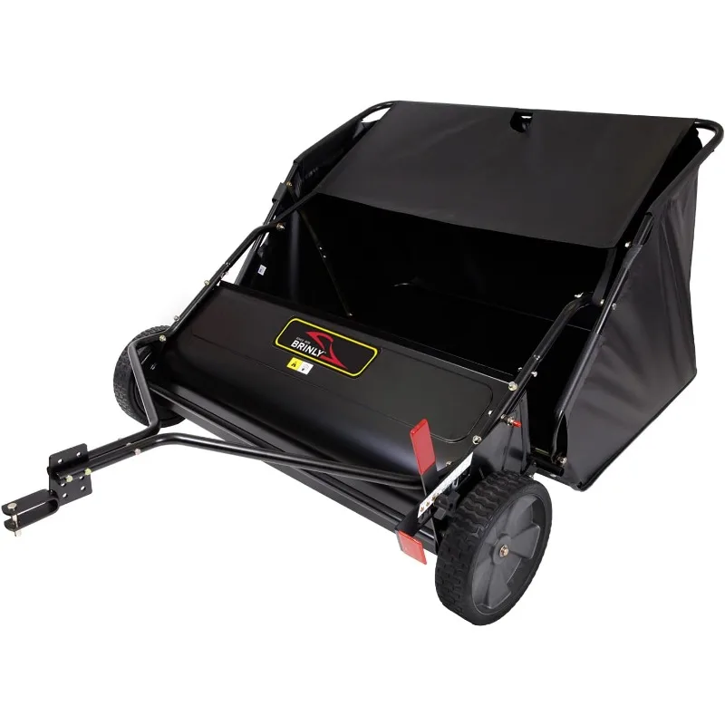 

USA-Made Tow-Behind Lawn Sweeper with Universal Hitch