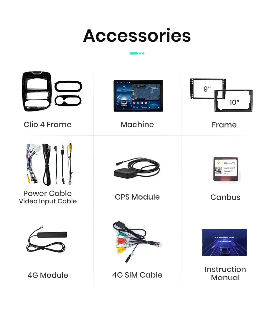 2K QLED Bildschirm Auto Radio Für Renault Clio 4 ZOE 2012-2019 Drahtlose CarPlay Android Auto Multimedia autoradi – Detail 35