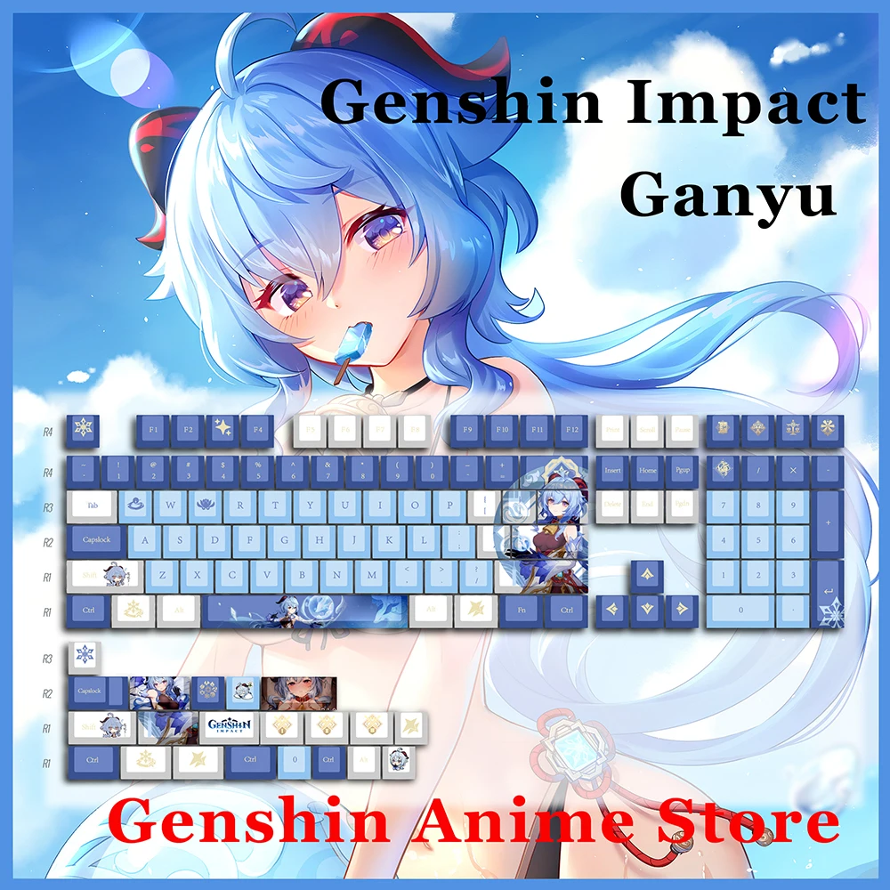 capuchons-de-touches-de-jeu-genshin-impact-ganyu-accessoires-de-cosplay-sublimation-originale-pbt-transparent-rgb-capuchons-de-touches-mecaniques-anime